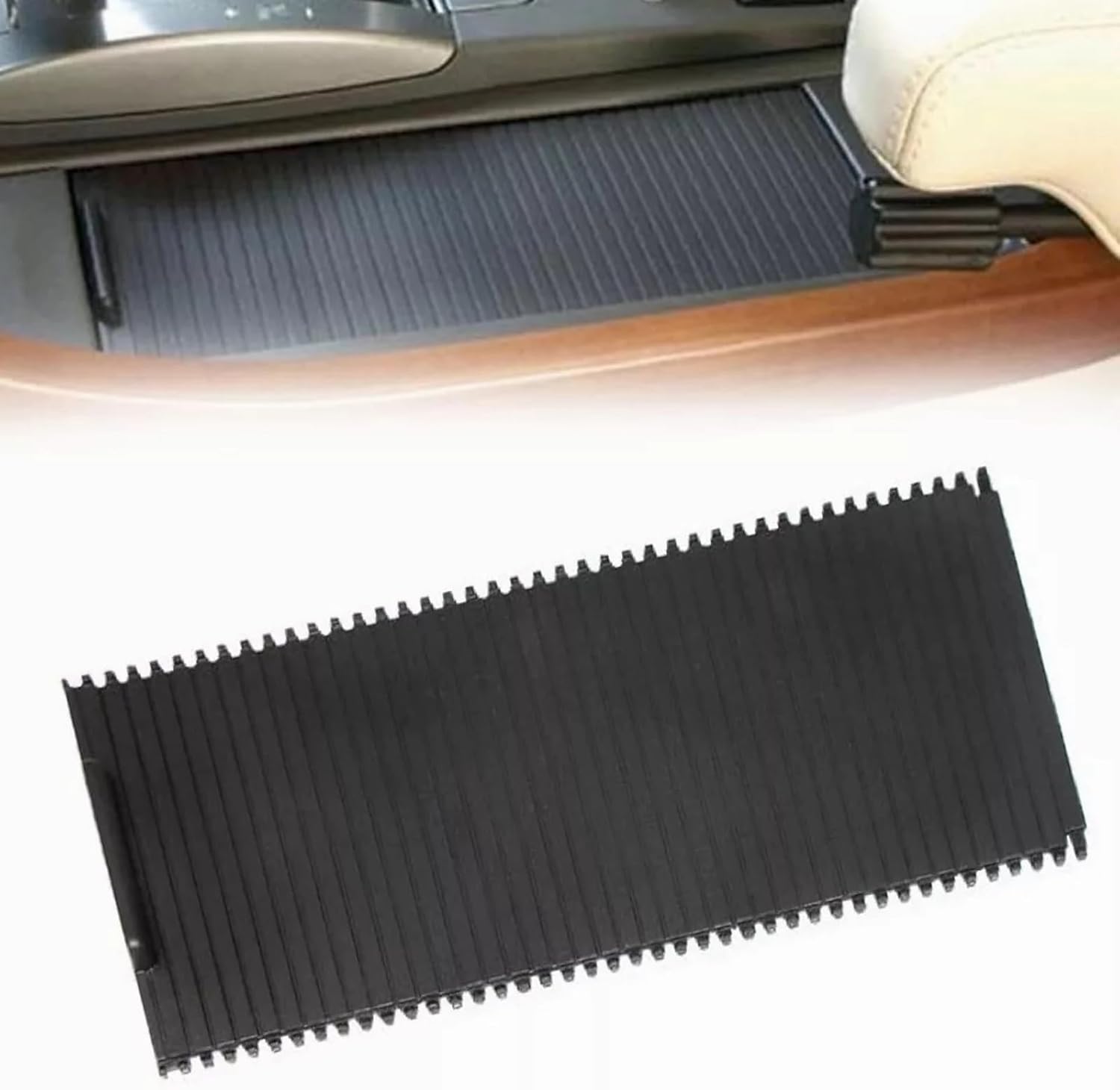 Cache Pour Console Centrale Mercedes W204 - Store Coulissant Pour Porte-gobelets