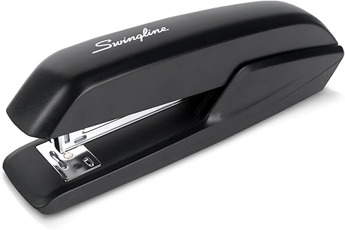 Swingline Grapadora estándar, versión ecológica, 15 hojas, color negro (S7054501)
