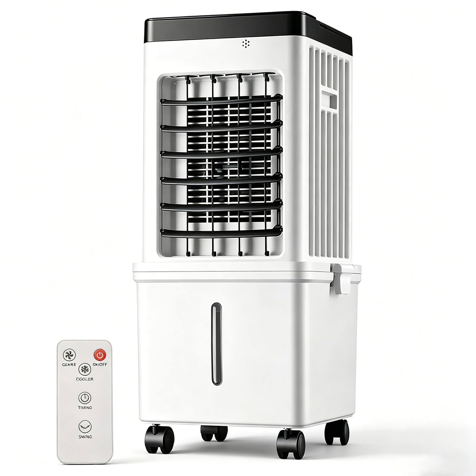 3-in-1 Evaporative Air Cooler, 15L Large Tank Portable Water Cooler Fan