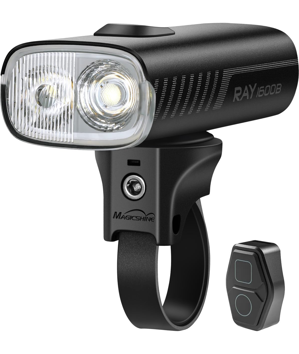 Magicshine fanalino anteriore a led bianco Ray 1600B USB-C con telecomando