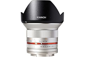 Rokinon 12mm F2.0 Ultra Wide Angle Lens: For Sony E, Silver, Every Shot An Epic