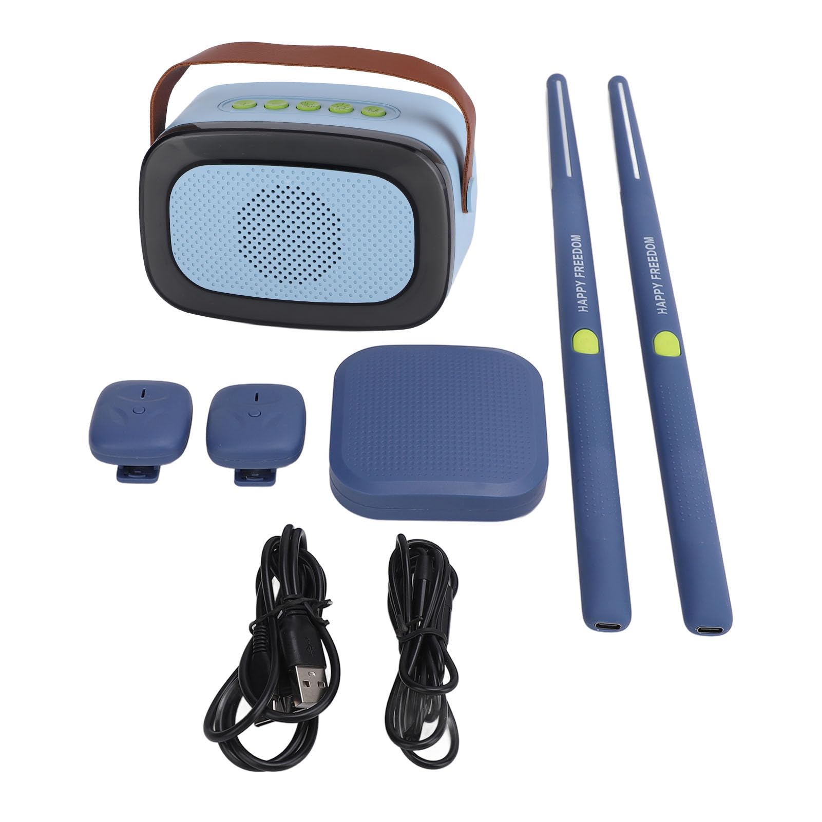 Set di Batteria Virtuale, Set di Batteria Elettronica Professionale Leggero e Portatile, Rilevamento del Movimento 3D Facile da Suonare per Giardino per Principianti (#3)