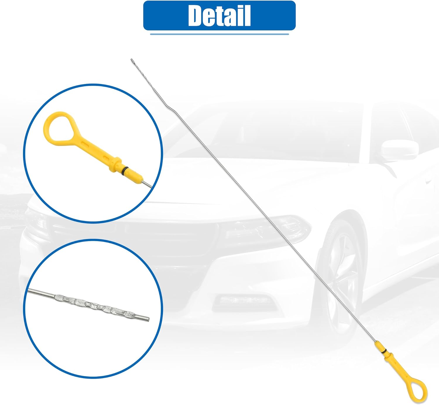 X AUTOHAUX 1 Pcs Engine Oil Dipstick Engine Oil Fluid Level Dipstick for Mazda Miata 1994-1997
