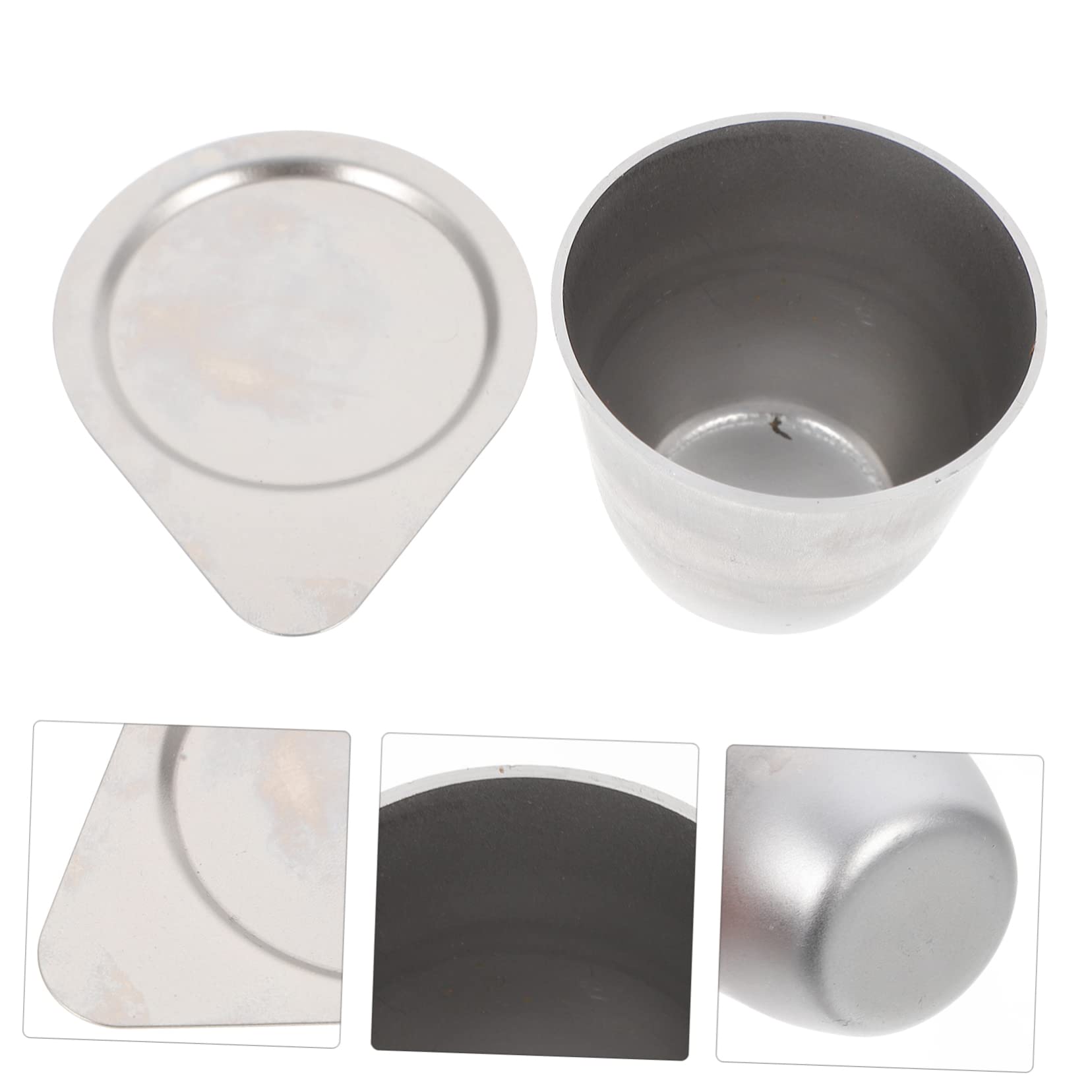 Produktbild von Mobestech 50 Ml Labortiegel Mit Deckel Schmelztiegel Aus Robustem