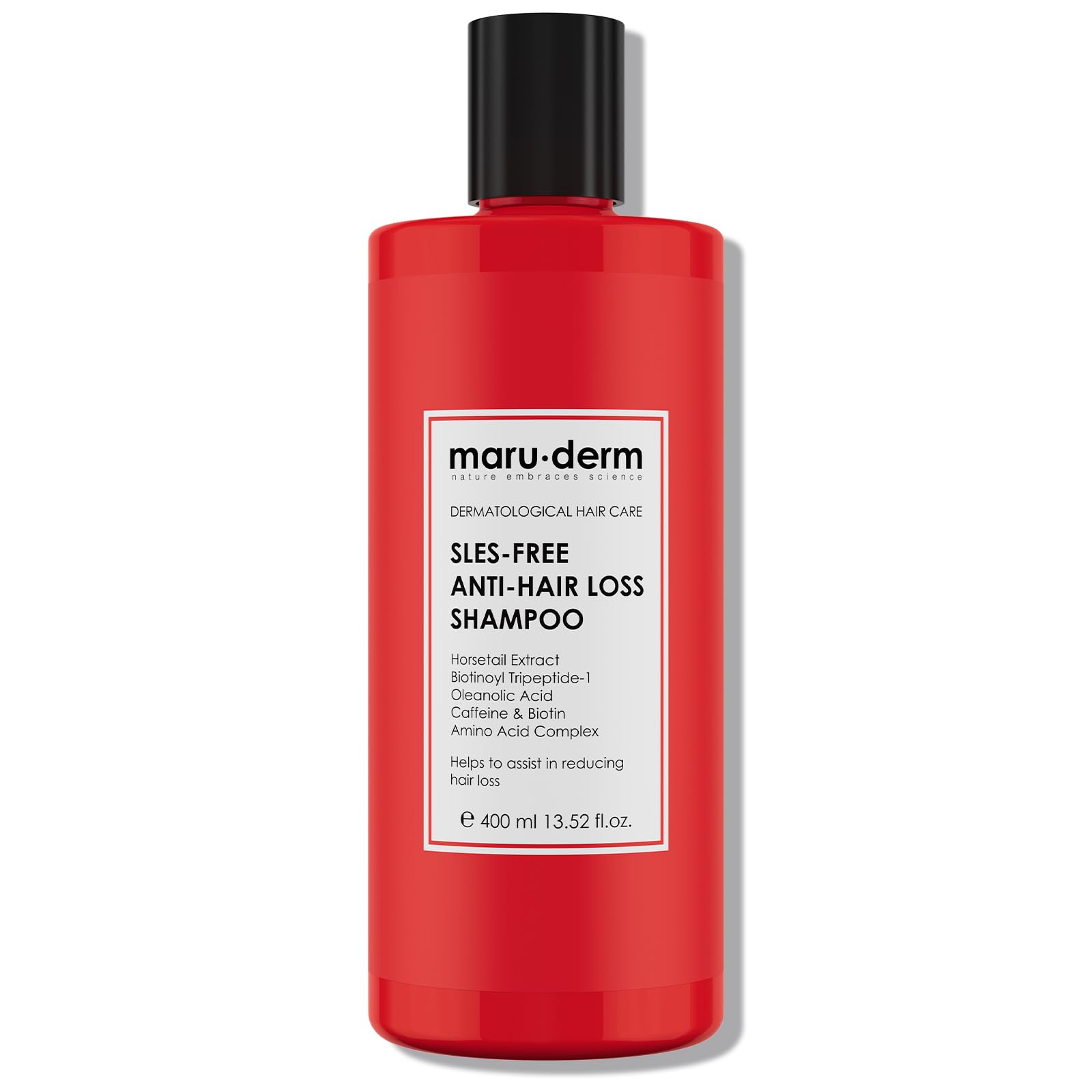 Maru.Derm Saç Dökülme Karşıtı Sülfatsız Şampuan 400 ml