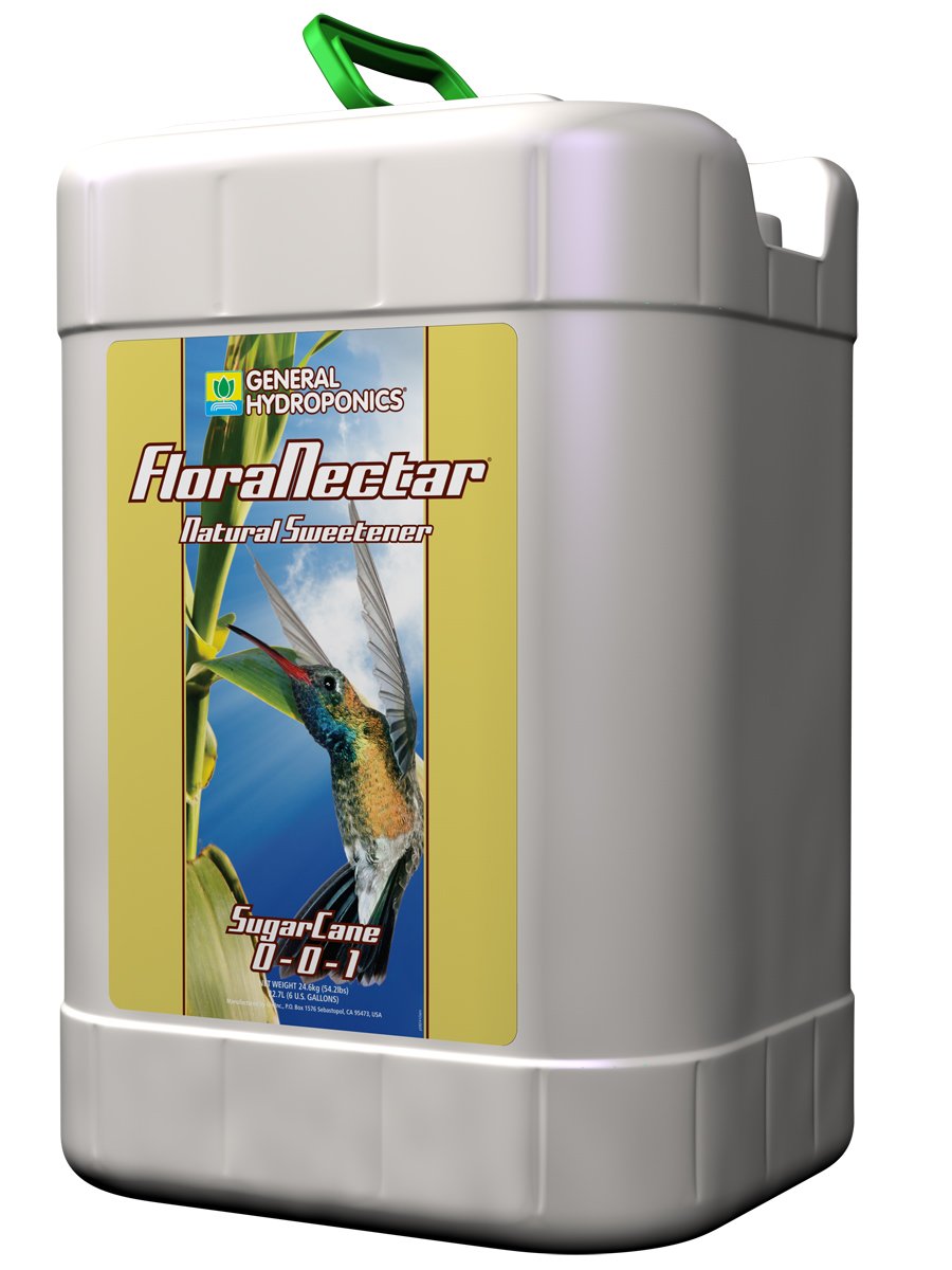General Hydroponics 732181-P Flora Nectar Sugar Cane, 6-Gallon, 6 Gallon