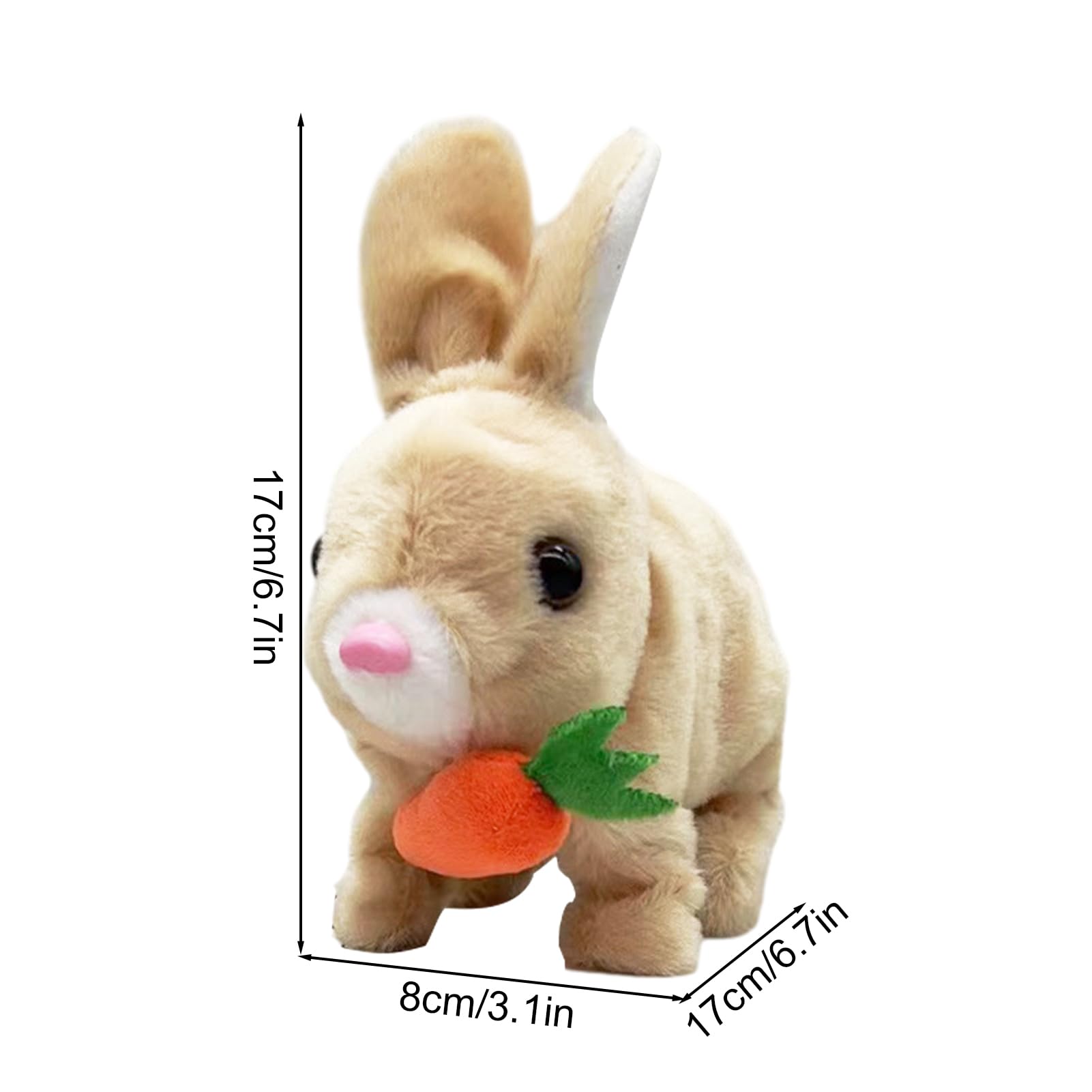 Amazon.co.jp: ぬいぐるみバニー、PVC垂れ耳ウサギ、肌に優しいウサギ