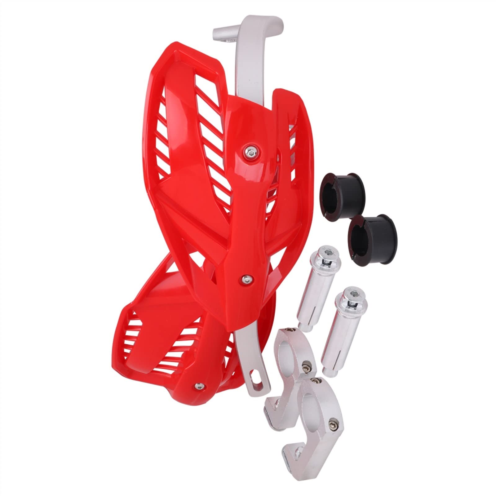 Paramani per motociclette 28mm 22mm Moto Dirt Bike Manubrio Paramani Protezione | Red