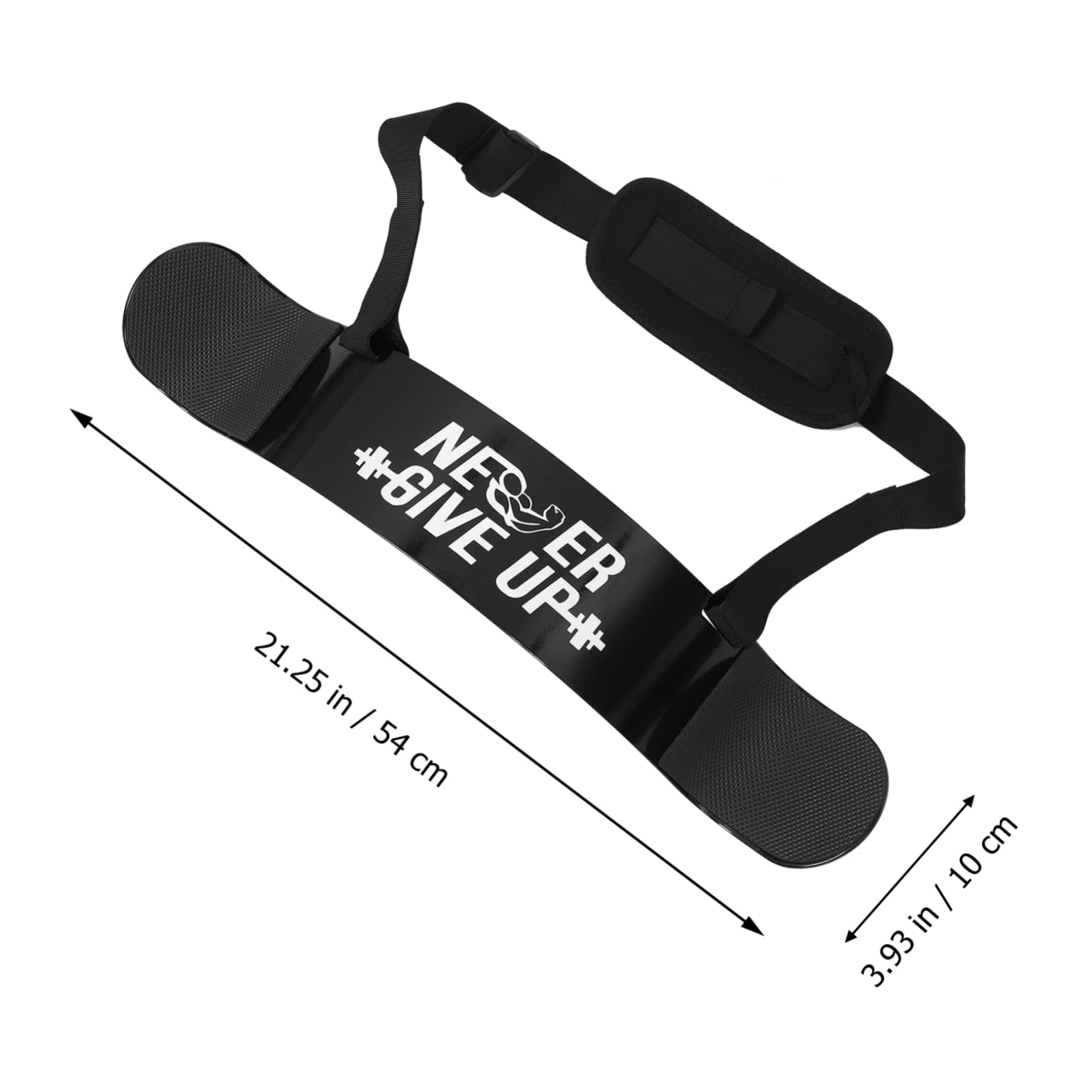 SUPVOX Entrenador de Bíceps y Antebrazo Flexión de Brazos Tabla de Entrenamiento de Bíceps Negra Herramienta para Desarrollar Músculo Entrenamiento Fitness Pesas Gimnasio Uso Doméstico