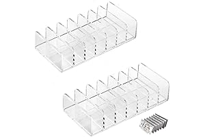 2 Pack Acrylic Money Tray | Money Organizer | Cash Tray with...