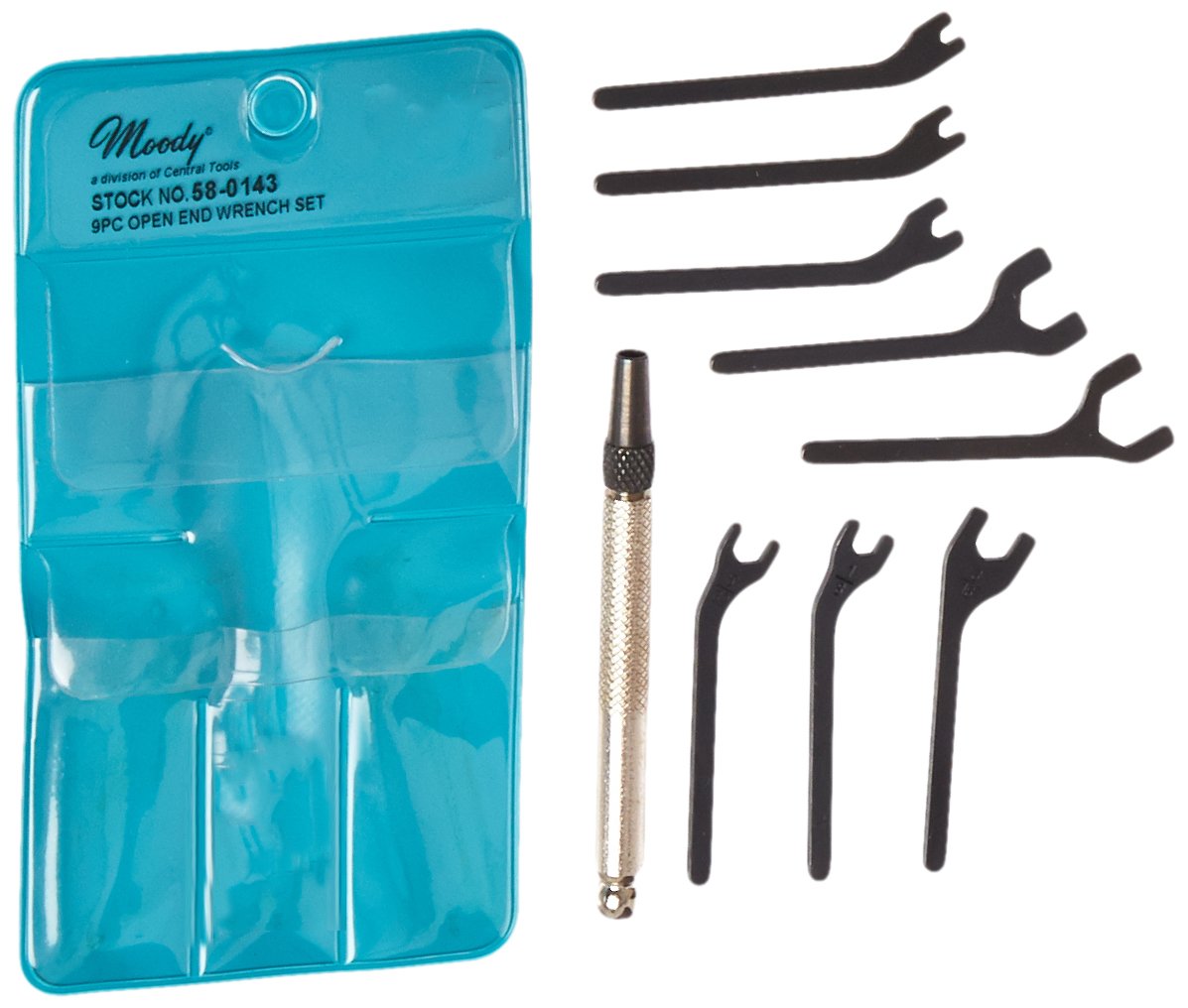 Moody Tools - 58-0143 MT-04-01 Open-End Wrench Set