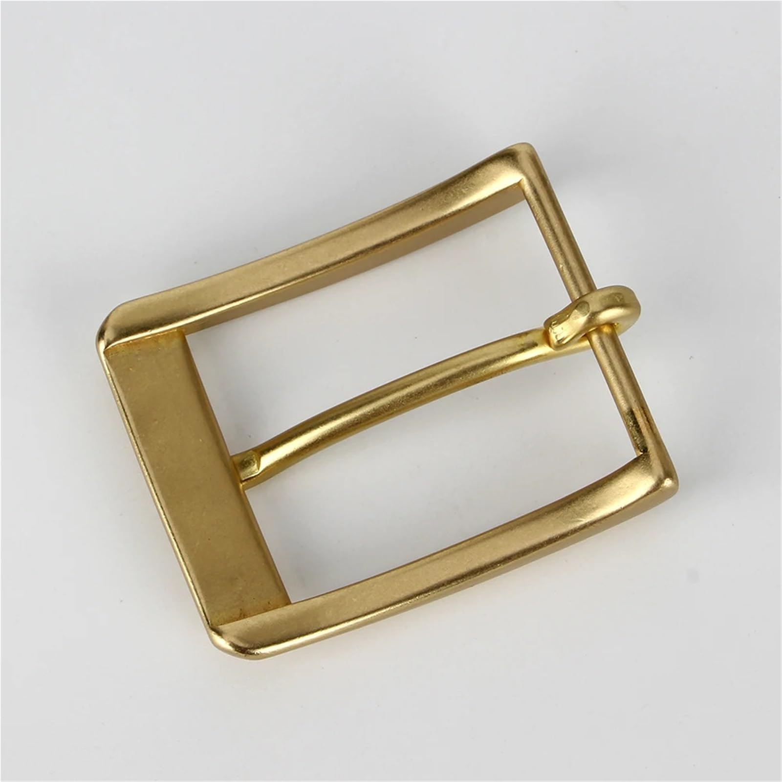 Gürtelschnallen 5 Stück Gürtelschnalle aus massivem Messing, 40 mm, modische Stoffnadel, langlebiges Metallzubehör
