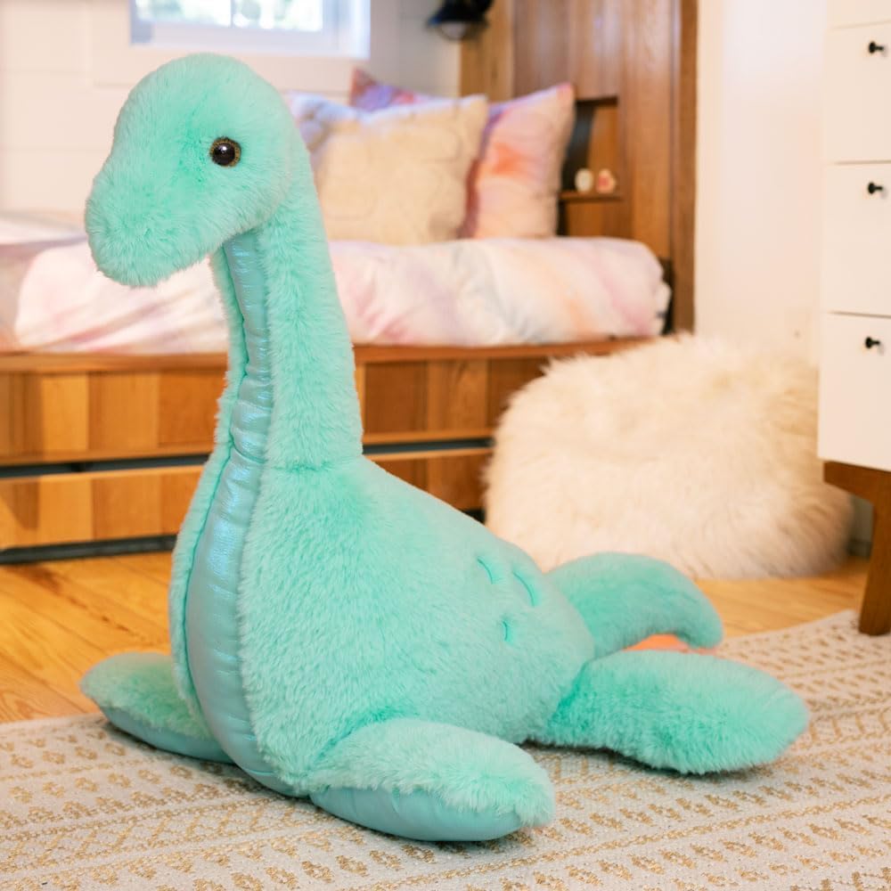 Vermont Teddy Bear Giant Dinosaur Stuffed Animal | 42 Inch Dinosaur Plush Toy | 3.5 Foot Jumbo Dino for Kids and Adults | Hand Finished in Vermont USA
