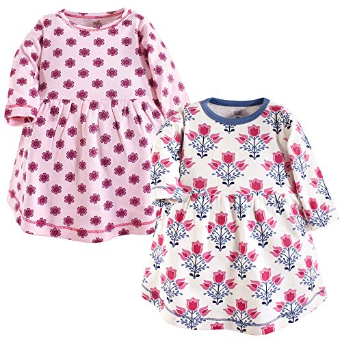 Image of Touched by Nature Girls, Toddler, Baby and Womens Organic Cotton Short-Sleeve and Long-Sleeve Dresses