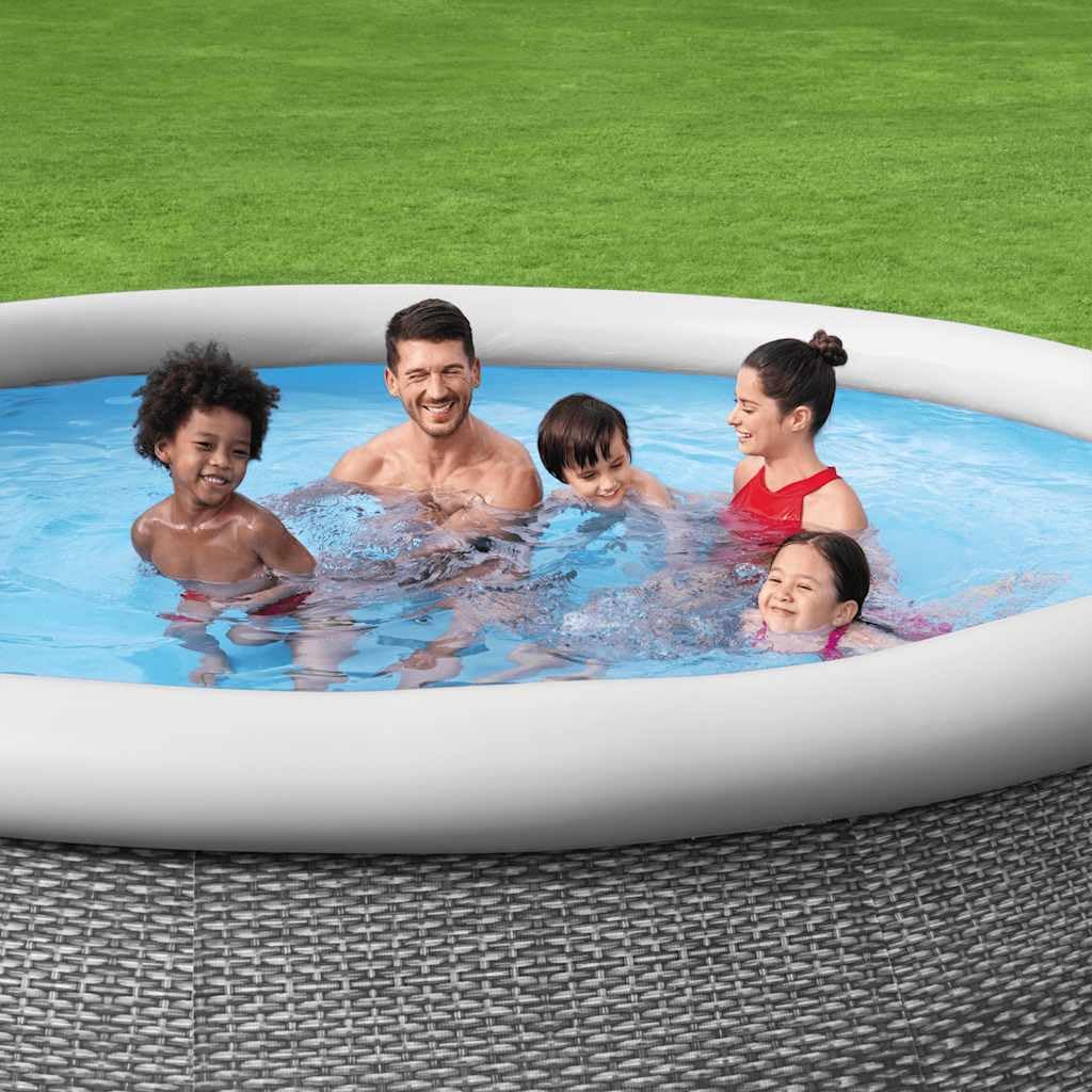 Conjunto de piscina redonda 366 x 76 cm