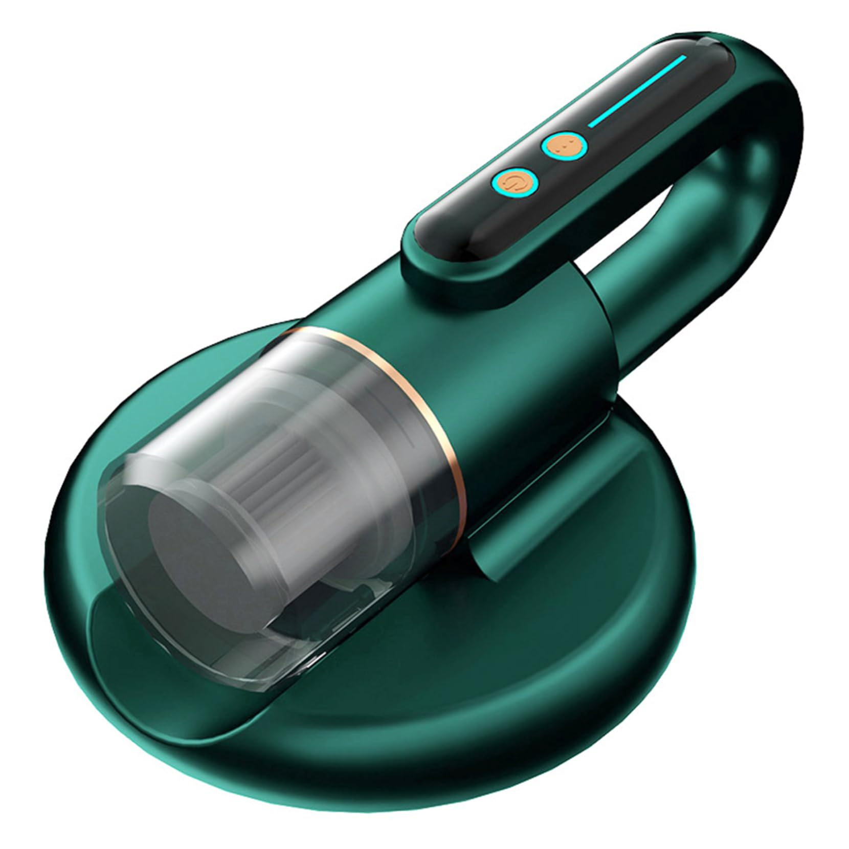 Aspirapolvere per materassi Aspirapolvere antiacaro con lampada UV Forte potenza di aspirazione Tenuto in mano senza fili per pulizia di letti, divani, tappeti e 1