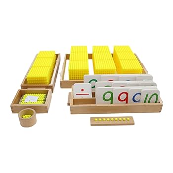 はまきっず数の達人(10冊セット) Amazon | TTETTZ モンテッソーリ算数教材 10進法 数の学習セット