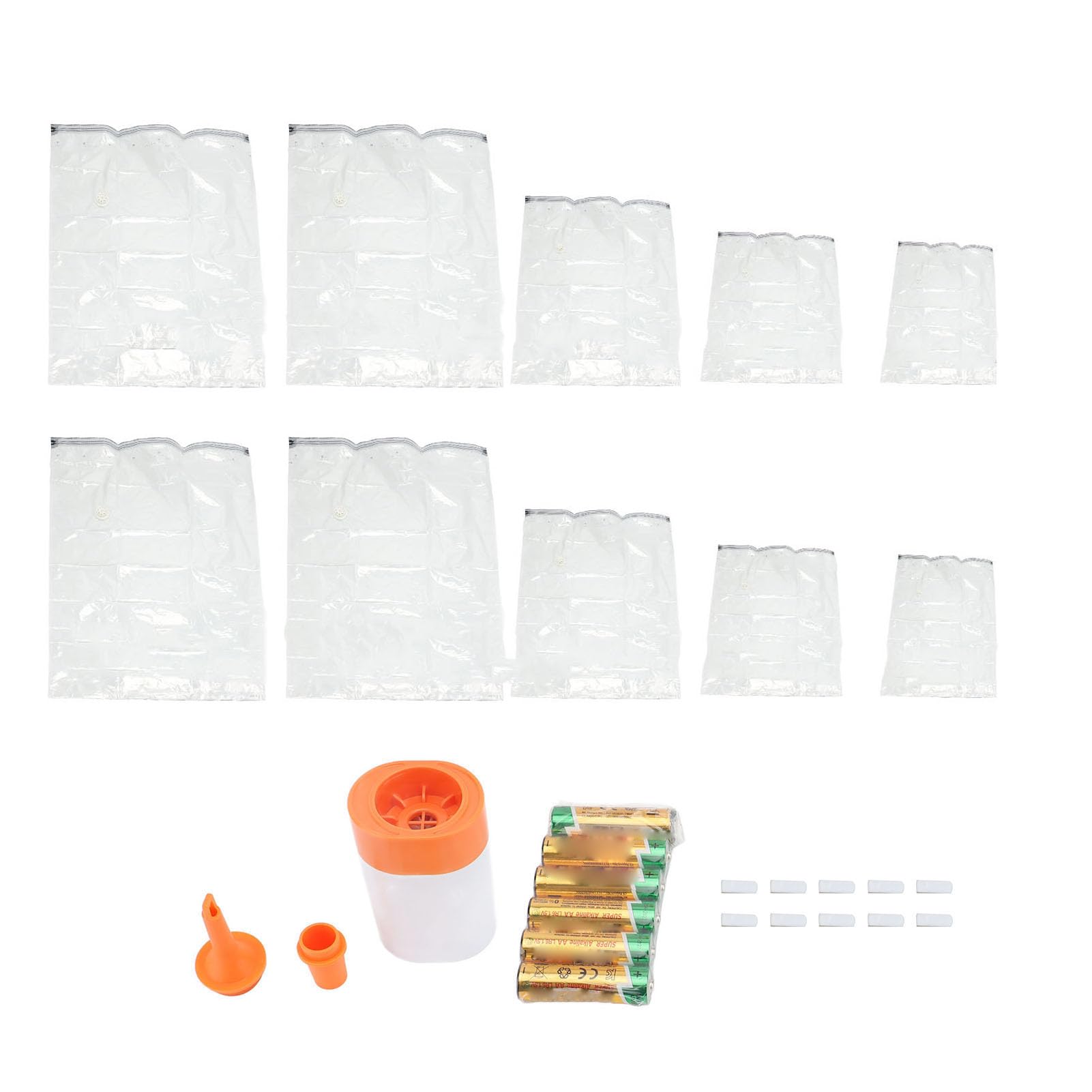 Bolsas Ahorradoras de Espacio para Colchones, Almacenamiento Al Vacío, Compresión Herméticas,