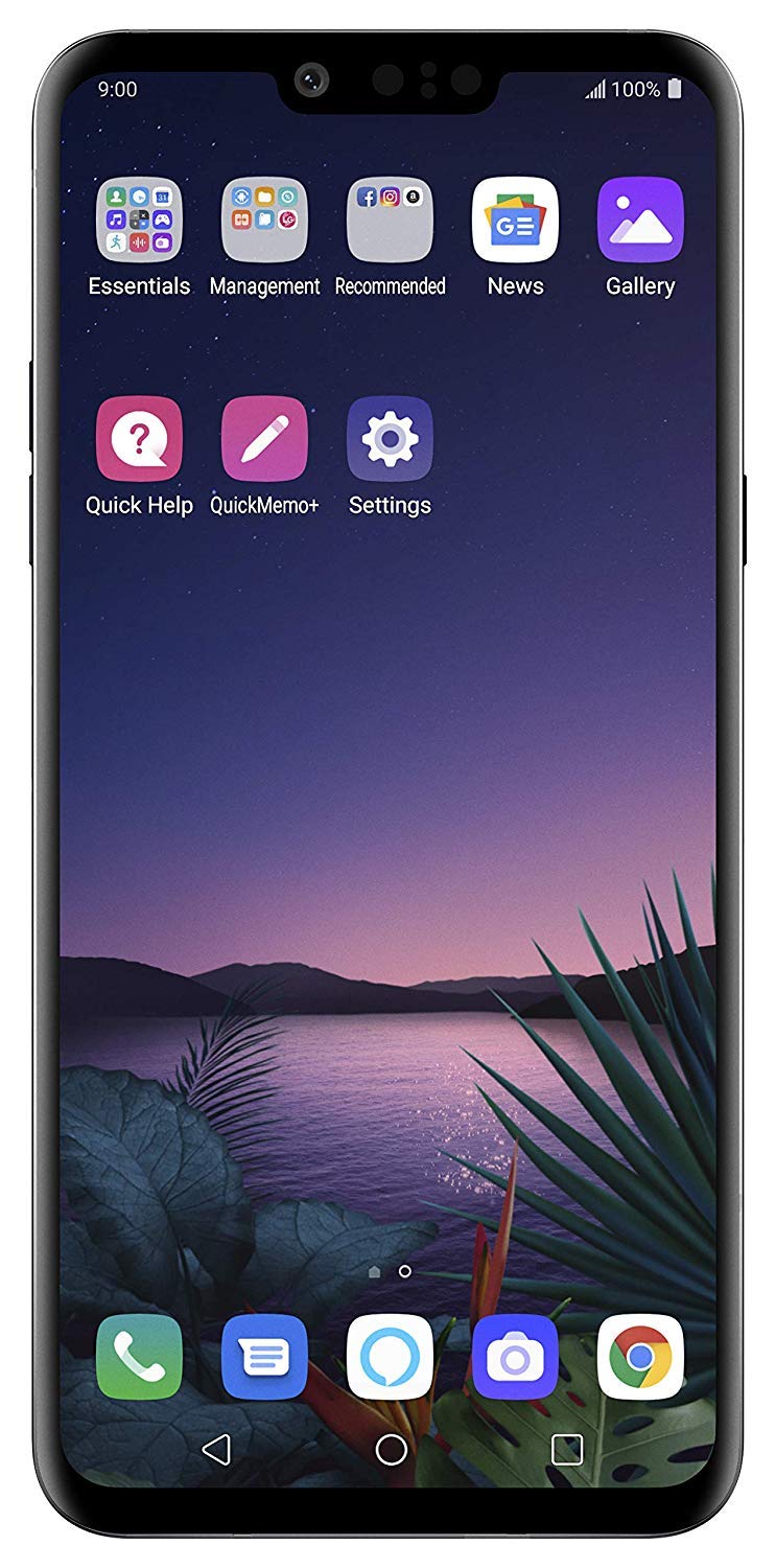 LG G8 Thinq Smartphone desbloqueado - 128 GB - Aurora Black (garantía de EE.UU.) - Verizon, AT&T, T-Mobile, Sprint, Boost, Cricket, Metro