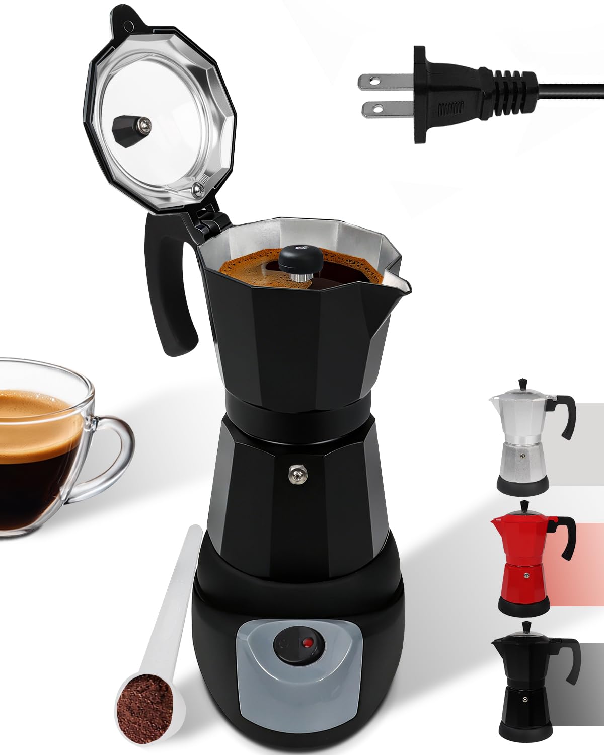 Belly Moka Electric Moka Pot