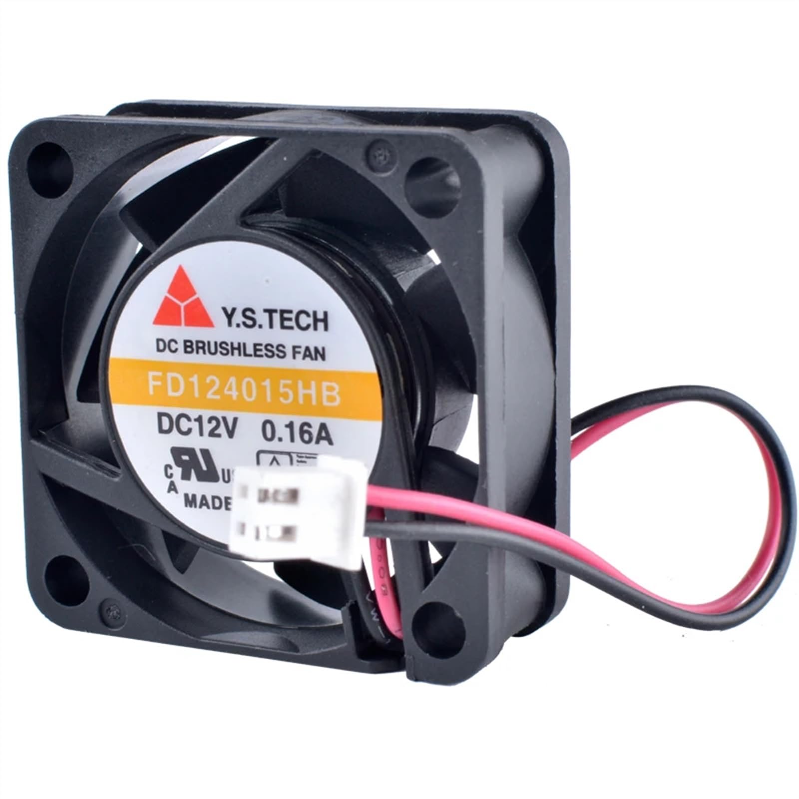 FD124015HB Ventola da 4 cm 40 mm 4015 40x40x15 mm 12 V 0,16 A Ventola di raffreddamento silenziosa con doppio cuscinetto a sfera e grande volume d'aria
