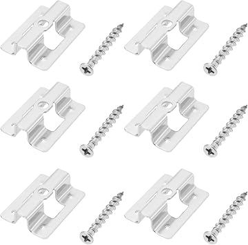 100PCS Stainless Steel Patio Clips Composite Decking Clips