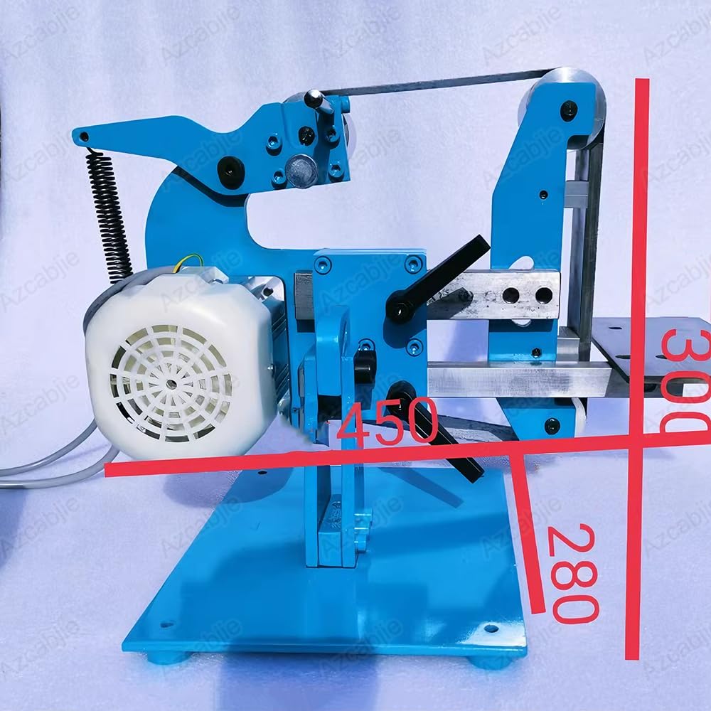 Levigatrice a Nastro Fai da Te Multifunzionale da 750 W/1100 W, Levigatrice a Nastro Elettrica, Levigatrice a Nastro Verticale E Orizzontale, Motore Brushless, Levigatura Rapida 750W