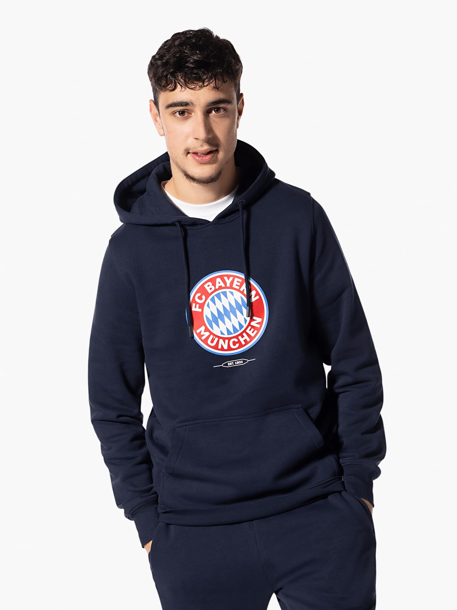 FC Bayern München Hoodie I Kapuzenpullover I Essentials I Erwachsene I Größe XS