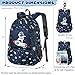 BLUEFAIRY Space Backpack for Boys Kids Elementary School Bags Middle School Primary School Bookbags Lightweight Sturdy Durable Spaceman Gifts Age 5-9 Mochilas Para Niño 17 Inch