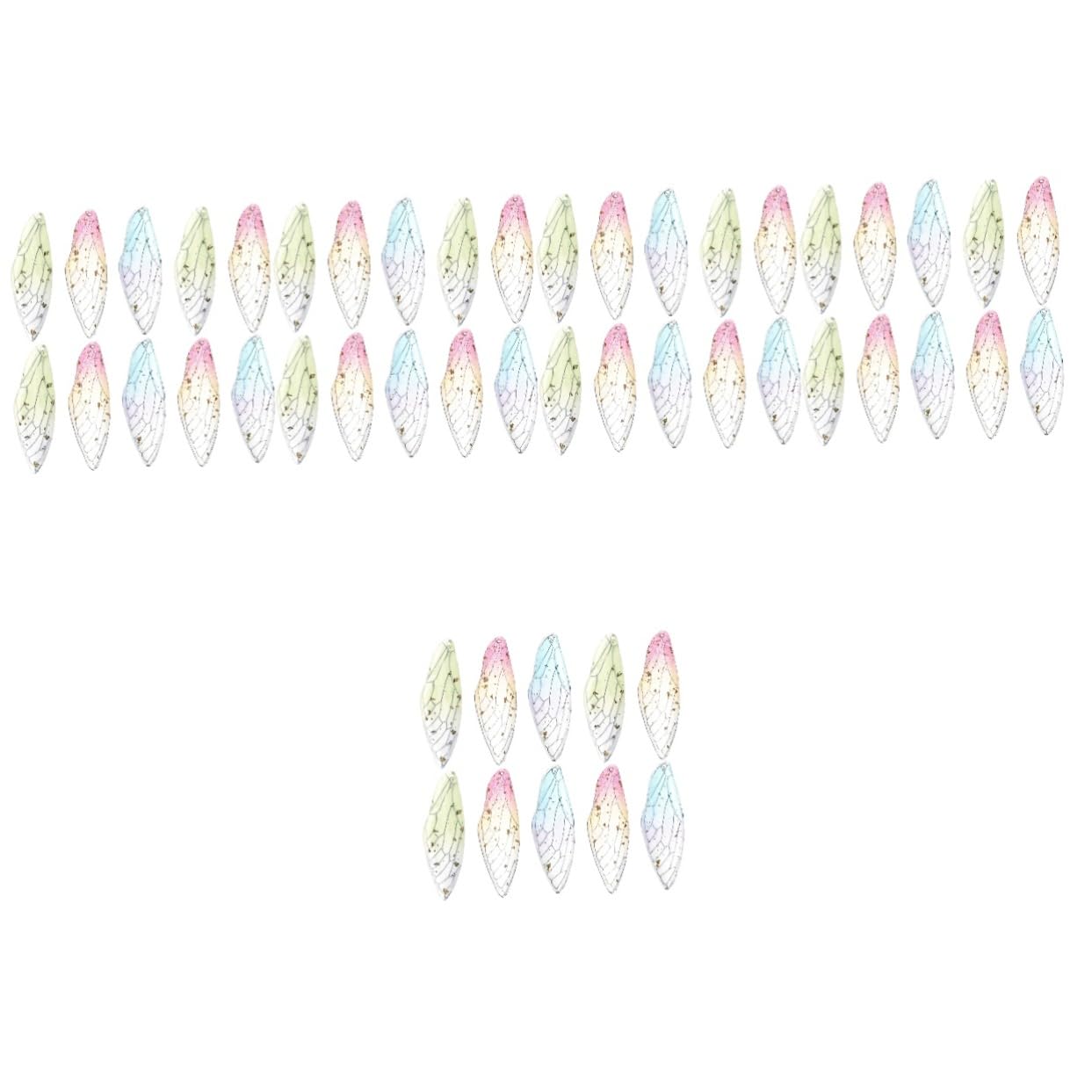 EXCEART Materiale A Sospensione Per Fai -da -te Bigiotteria Fai Da Te Accessori Per Gioielli Fai Da Te Bracciali Ciondoli Incanta Alla Rinfusa Resina
