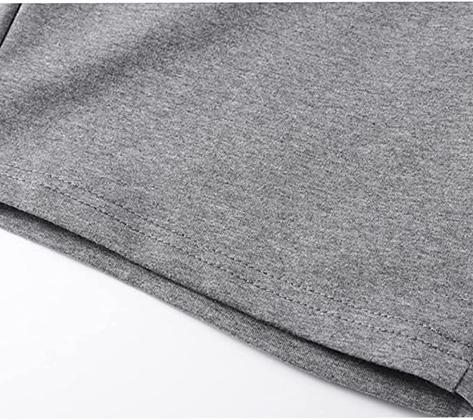 Image of JustSun Men's Casual Sports Shorts with Elastic Waist and Zipper Pockets