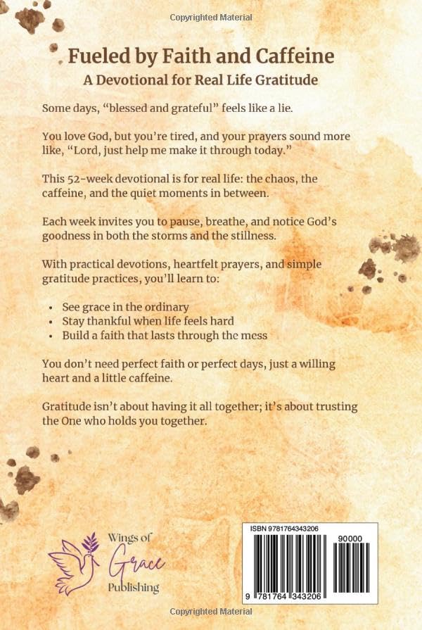 Grateful, Caffeinated, and Held Together by Grace 52-Week Devotional Bible Study: Gratitude Devotions for Real Christians Living Messy Lives - Image 2