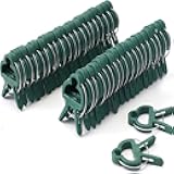 20pcs Reusable Garden Greenhouse Plant Fixed Clips - Greenhouse Vine & Stem Holders for Indoor/Outdoor Horticulture | Gardener's Support Clips