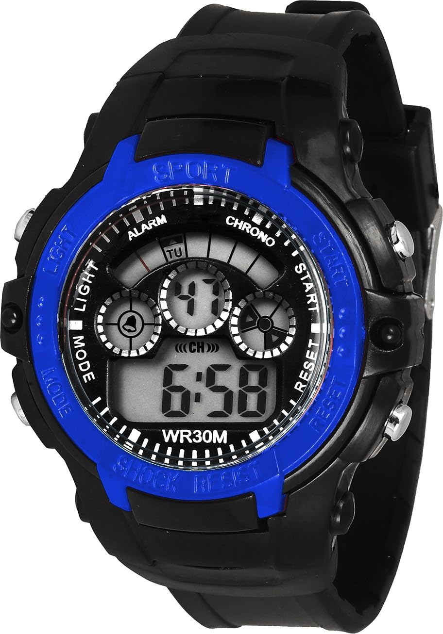 Time Up Digital Big Size Dial Multi-Functions Sports Watch for Kids-XS45-RING-NAVY (B07NWVN457) Amazon Price History, Amazon Price Tracker