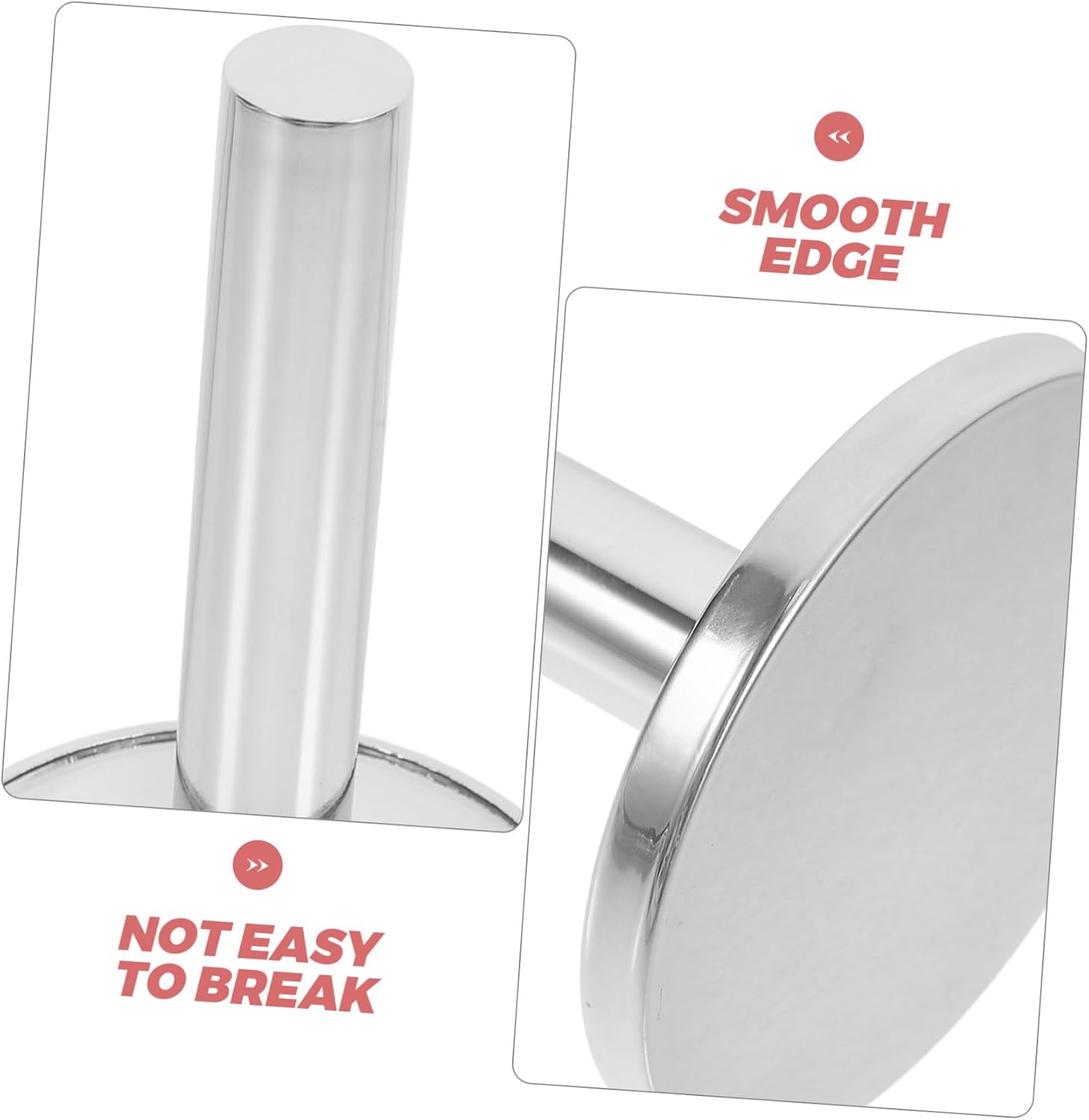 Stainless Steel Meat Mallet for Tenderizing Chicken Beef Manual Meat Tenderizer Hammer for Flattening Dishwasher Safe Kitchen Tool for Home Cooking