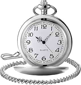 Amazon.com: LYMFHCH Classic Smooth Vintage Quartz Pocket