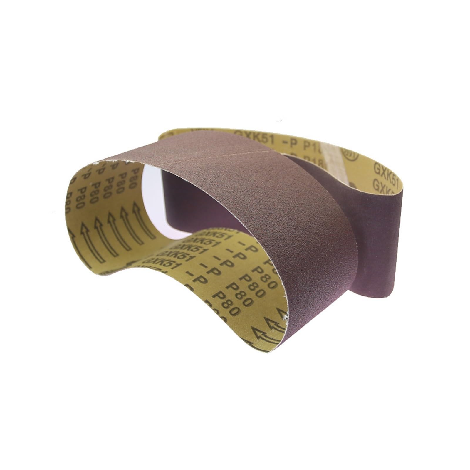 1 piece 533x75mm Abrasive Belt 21x3" Sanding Band P40-P800 for Wood Soft Metal Grinding Polishing for Sanding Polishing(P40)