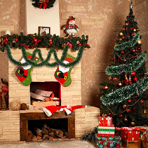 WILLBOND 6,6 Piedi Ghirlanda Tinsel di Natale