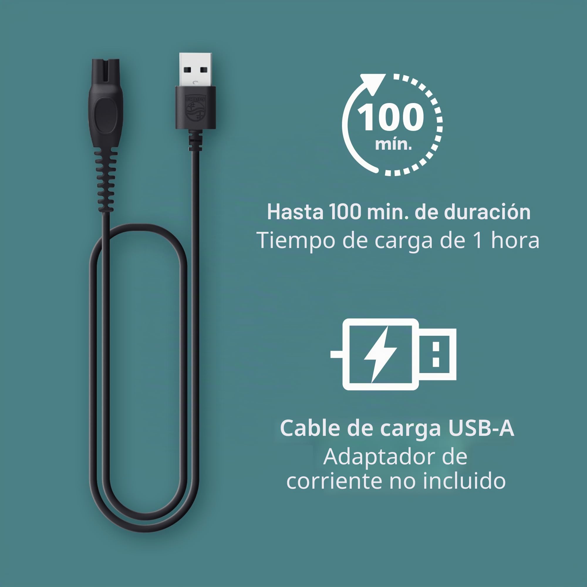 Philips BG5495/50 BG5495/50 - Cortadora de pelo íntima para hombres con doble 100% resistentes a la ducha, cabezales y recortadora y dos peines bidireccionales para el vello corporal
