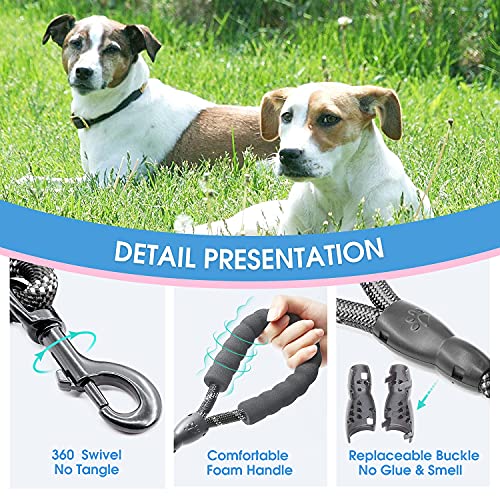 BAAPET 2/4/5/6 FT Dog Leash with Comfortable Padded Handle and Highly Reflective Threads for Small Medium and Large Dogs… - Image 4