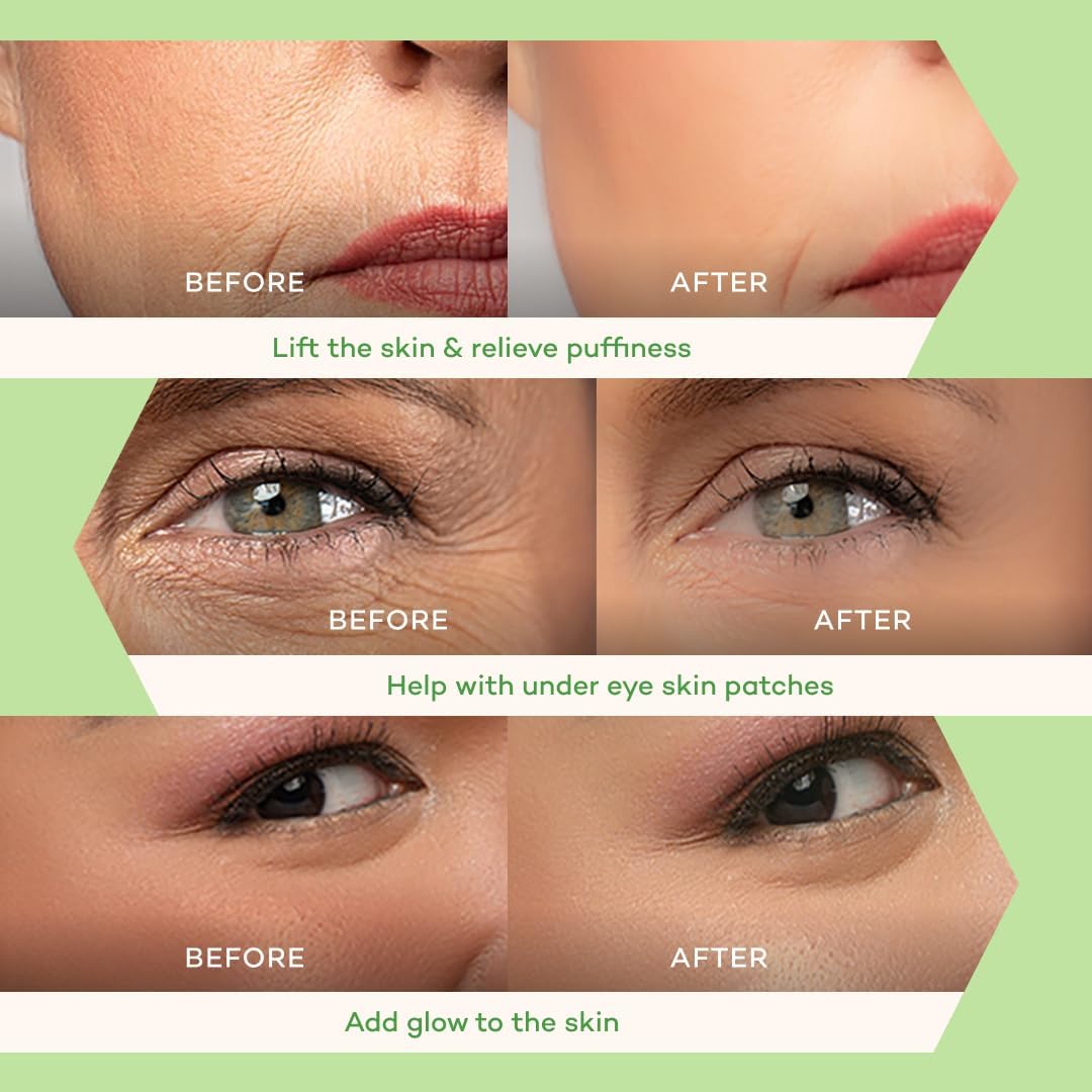 LUONKOS Ice Globes for Face - Pink, Set of 2 - Reusable Glass Gua Sha Facial Tools & Lymphatic Drainage Massager - Skincare Tools for Puffiness & Dark Circles - Image 4