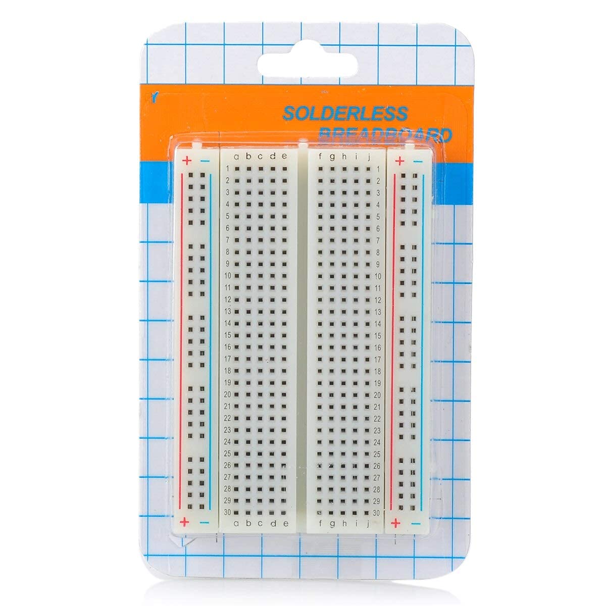 400 Tie Points Half Size Solderless Breadboard Self Adhesive Pcb Breadboard (B09MP5FDLH) Amazon Price History, Amazon Price Tracker