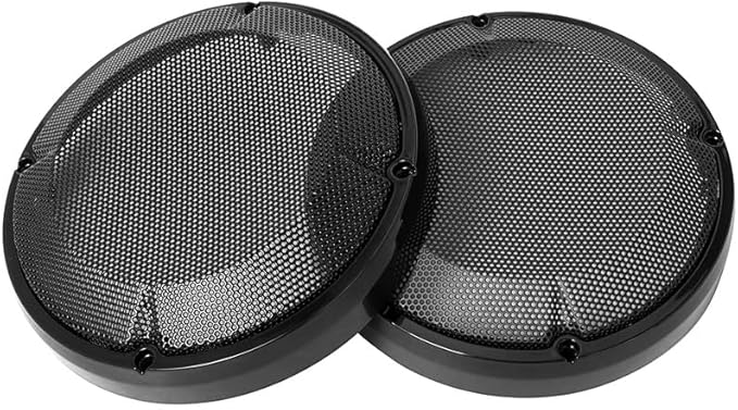 Tapa de Parlante 6.5" para Harley Touring 1983-2023 (Negro, 2 Piezas) miniatura 2