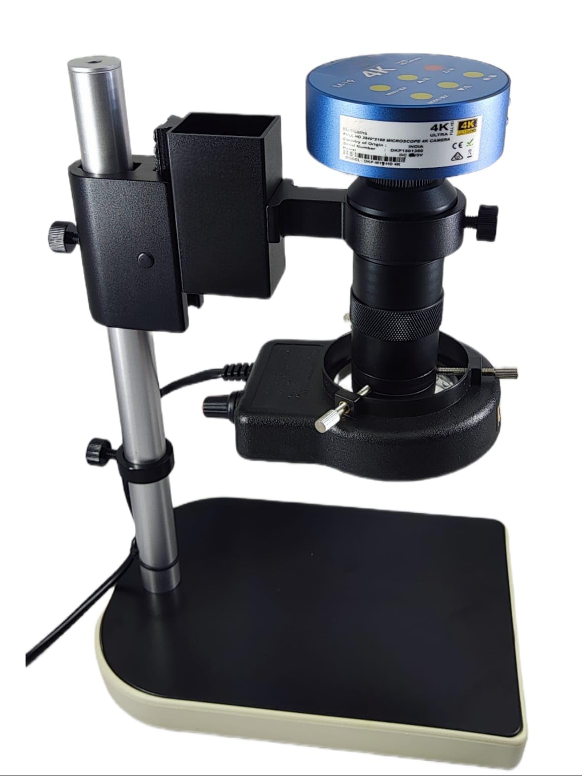 Saidevi Microscope Sets Full HD 4K 60F/S HDMI/USB Industrial Microscope Camera+130X C Mount Lens+56 LED Ring Light for Phone Chip Repair-image-30