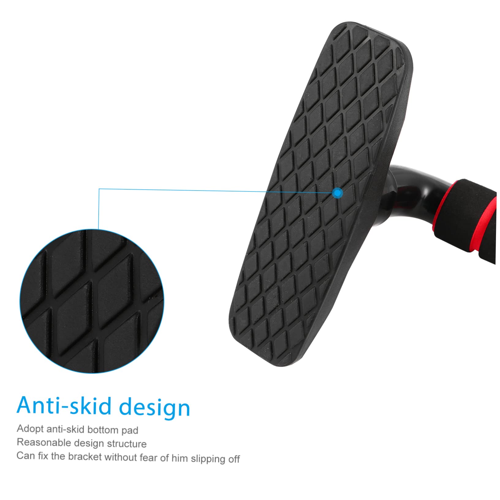 Happyyami Portable Push-up Frame Push-up Equipment Grip Trainer Home Fitness Accessory