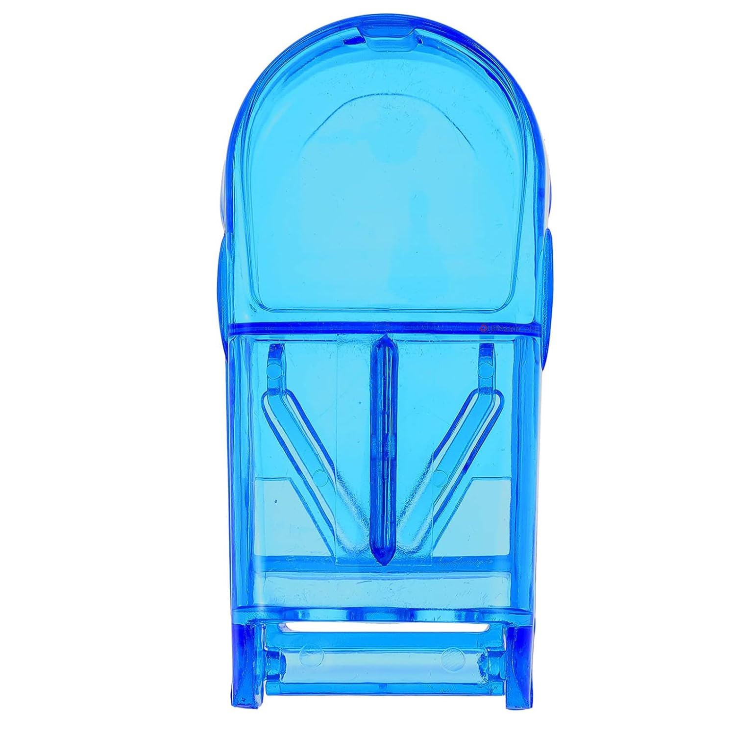 DIALDRCARE Pill Splitter for Small Pills Tablet Cutter with Storage Compartment Box (BLUE-PACK OF 1)