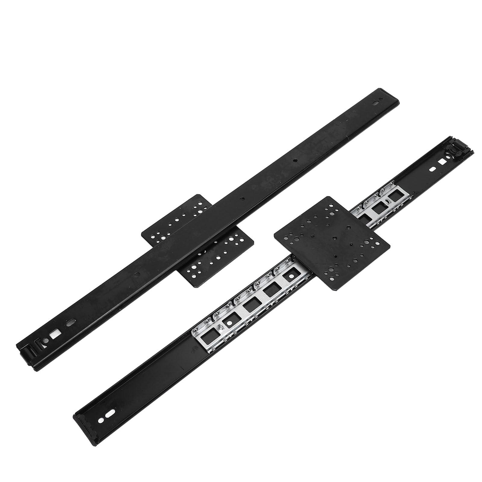 FTVOGUE 20 Inch Slide Robust Construction Versatile Applications for Wall Cabinets Pocket Doors TV Cabinet Sliding Rail Concealed Sliding Door Installations