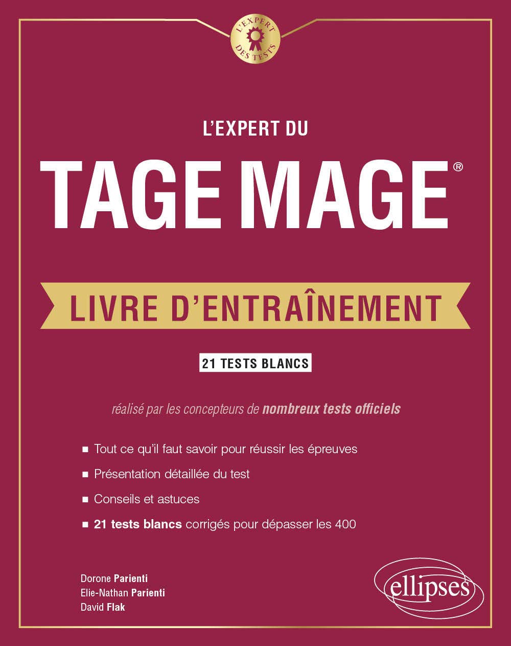 L'Expert du Tage Mage® - Livre d'entraînement: 21 tests blancs