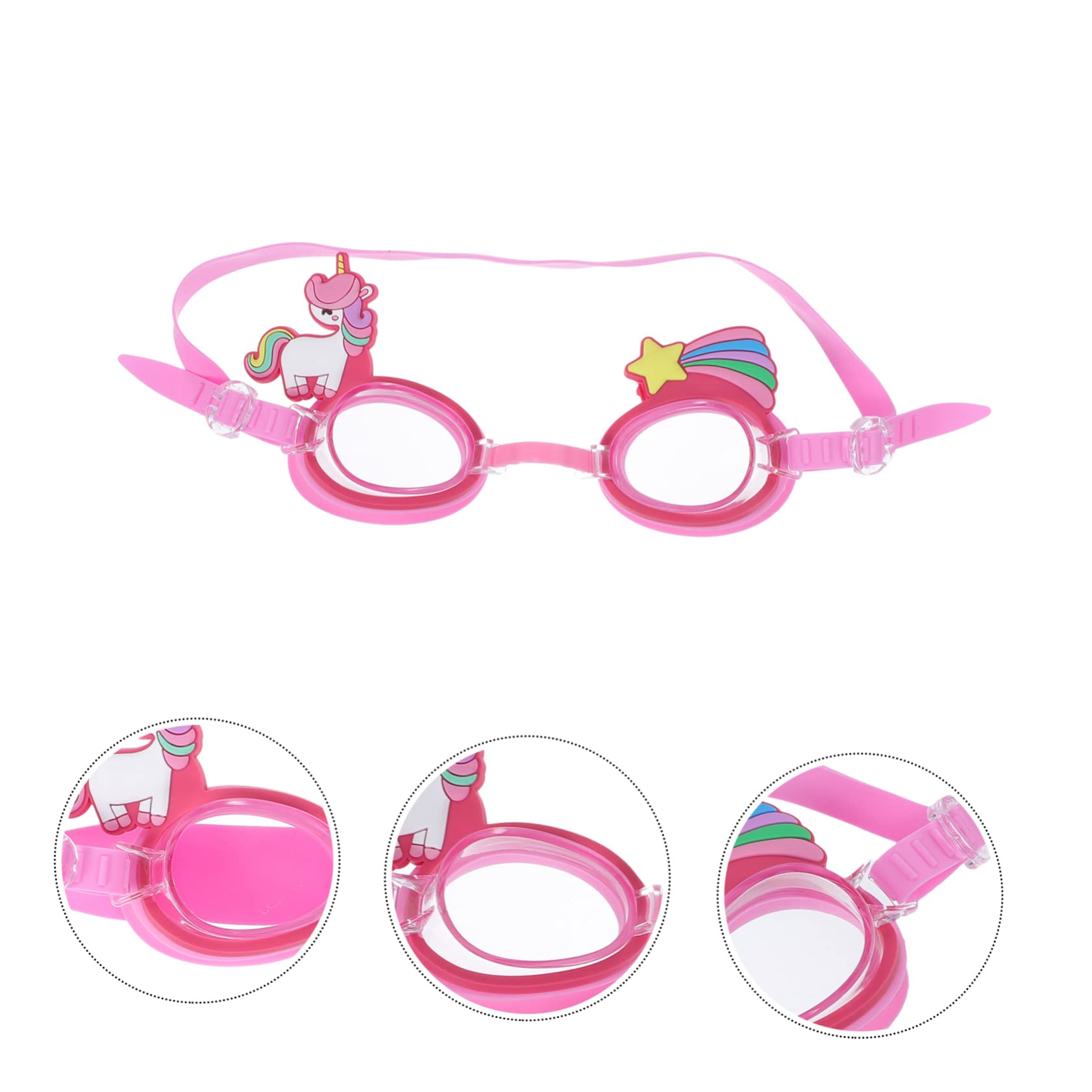 BESPORTBLE occhialini da nuoto per bambini occhiali per i più piccoli occhialini da nuoto adorabili occhiali per uomo occhialini per bambini occhiali per bambini di 3 anni PC