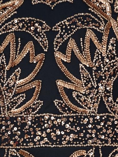 Image of Adrianna Papell Women's Beaded Column Long Dress